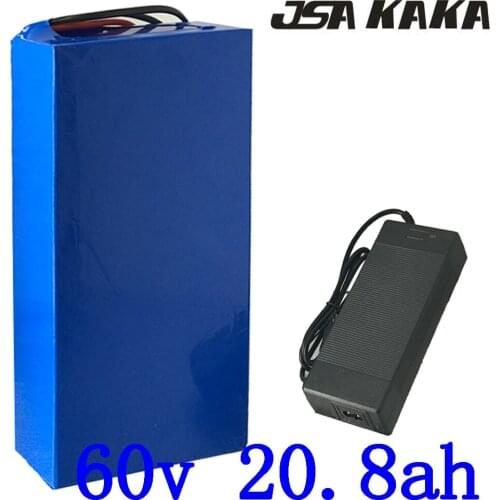 60V Battery 60V 1500W 2000W 2500W Lithium Battery Pack 60V 10AH 12AH 13AH 15AH 18AH 20AH Electric Bike Li-ion Scooter Battery
