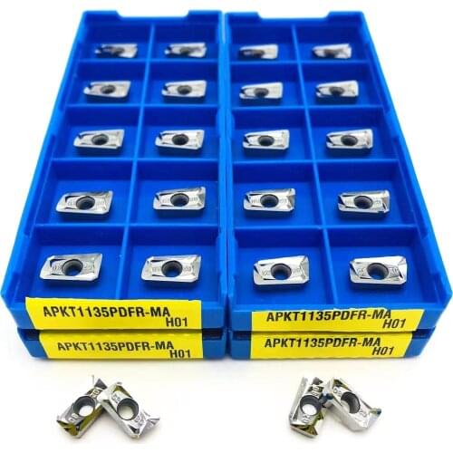 APKT1135 MA H01 Cutting Tool Aluminum Turning Tool Carbide Insert APMT Milling Insert CNC Aluminum Metal Lathe Tool APKT 1135