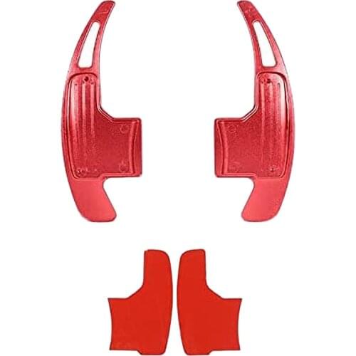 Car Styling Steering Wheel Gear Shifters Paddle Aluminum Alloy Cover Trim for Ford Mustang 2015