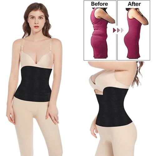 Bandage Wrap Lumbar Support Belt Adjustable Comfortable Back Braces For Lower Pain Relief Waist Abdomen Trainer Fitness Girdle