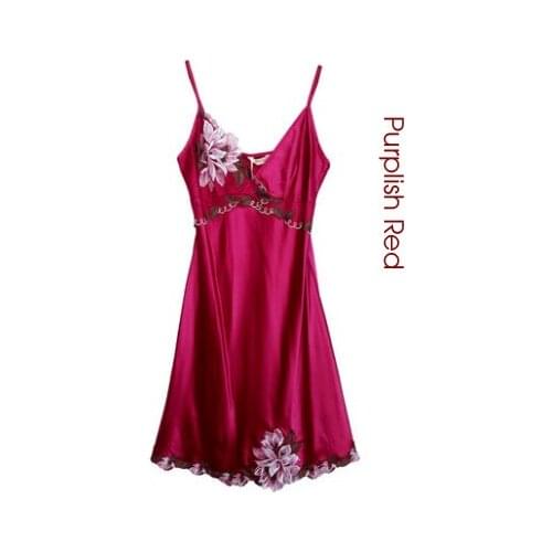 Plus Size Women Skirt Sexy Underwear Ladies Sleeping Dress Sleepwear batas de dormir de seda Nightgown Women Summer Dress pijama