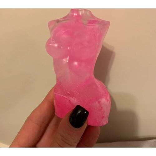 New Valentine Art Form for Candles Tools Figures Crafts 3D Human Body Resin Epoxy Mold Male Female Shape Soap DIY Making Mould