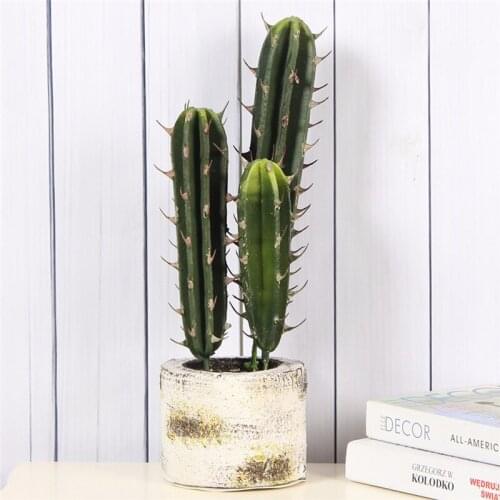 Artificial cactus Artificial succulents Foam flowers simulation plants wall green desertsucculent plants home office decoration