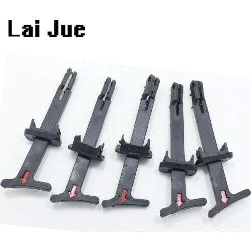 5PCS Engine cover unlock lever For Jetta Mk4 Golf 4 Bora Front Grill Bonnet Pull Open Release 1J5 823 593 C 1J5 823 593C