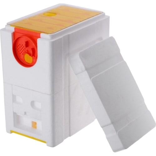 Honey Beehive Frames Beekeeping Box Bee Hive King Pollination Box Bee Mating Copulation Box Beekeeping Equipment