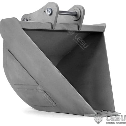 LESU Model 1/14 Rc Toys Excavator C374 Modified Quick Release Change Bucket Trapezoidal Bucket DIY Excavator Accessories