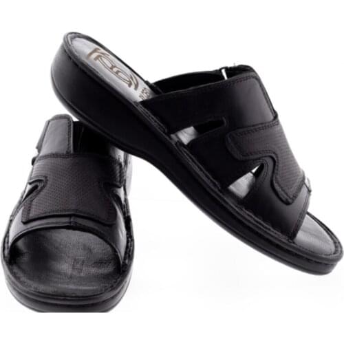 Genuine Leather Mens Slippers