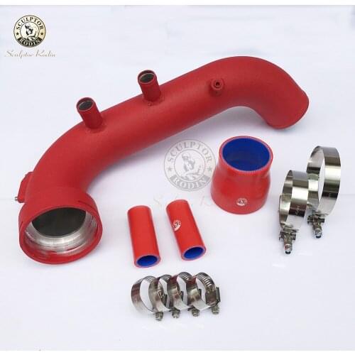 IntakeTurbo Charge Pipe Cooling Kit For BMW N54 RED