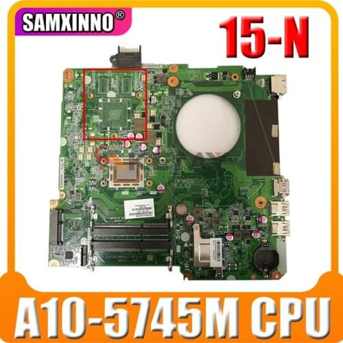 Original For HP 15-N Series Laptop Motherboard 738124-501 738124-001 W/A10-5745M CPU DA0U92MB6D0 MainBoard 100% Tested Fast Ship