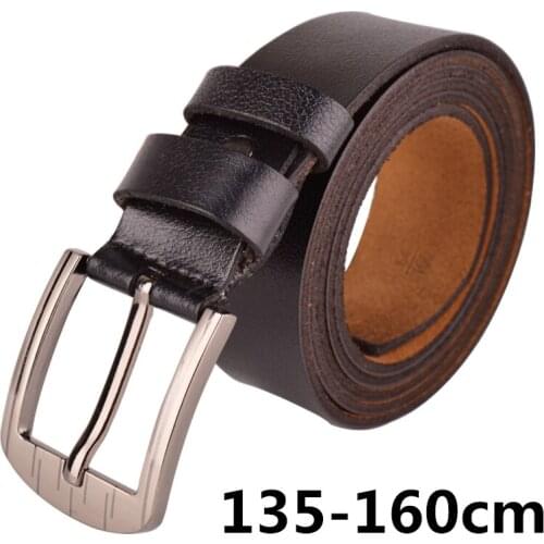 Big Size Men Belts Top Quality Mens Belts Luxury Jeans Casual Man Leather Pin Buckle Belts For Men Waistband
