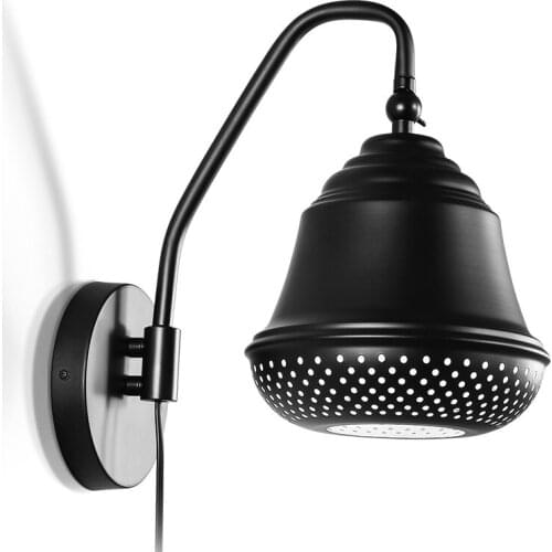 Modern Led Wall Lamp Iron Arandela Bar Bedroom Luminaire On The Wall Light Fixtures Home Lighting Simple Rotatable Sconce