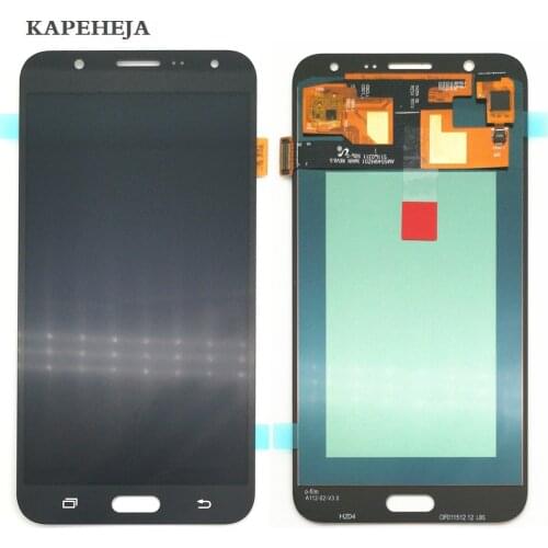 Super AMOLED 5.5" Replacement LCD For Samsung Galaxy J7 2015 J700 J700F J700M J700H LCD Display Touch Screen Digitizer Assembly