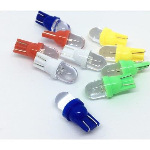 10PCS T10 LED Reading Lights 1SMD w5w bulb led Automotive 194 auto reading light License Plate Lights 12v