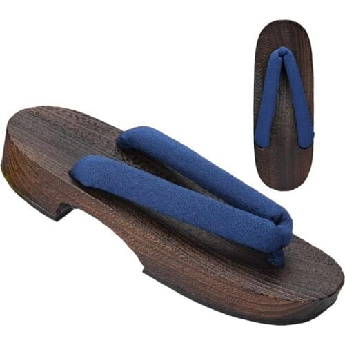 Summer Women Japanese Clogs Geta Wooden Slippers Cosplay Women Slippers Accessories Shoes
