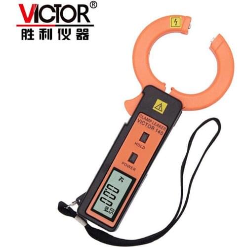 VICTOR 140 VC140 High Sensitivity Leakage Current Meter Clamp Meter Data Logging Ammeter Multitester 4 Digits LCD