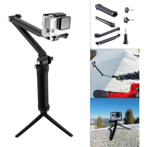 Waterproof Selfie Stick Floating Hand Grip + 3 Ways Grip Arm Monopod Pole Tripod Fit for GoPro Hero 9 8 7 6 Action Camera