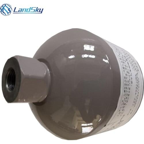 High pressure Diaphragm accumulator diaphragm hydraulic accumulator working animation GXQ-A-0.16/330-Y 0.16liter M28X1.5 G1/2