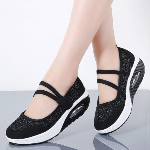 2020 Summer Women Flats Platform Shoes Woman Shoes Breathable Mesh Women Casual Shoes Moccasin Zapatos Mujer Ladies Boat Shoes
