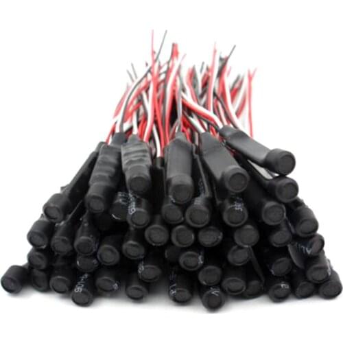 10 PCS CCTV Microphone Mini Sound Monitor Audio Device 56db Tiny High Sensitive Microphone for CCTV Security Camera DC6-12V