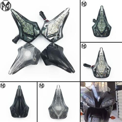 For YAMAHA YZF R6 2008-2012 Motorcycle Accessories Front Center Marker LED Pilot Light Headlight Headlamp Fog Lamp Head Light