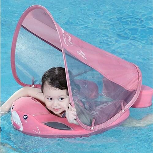 Mambobaby Non-inflatable infant Baby Floater Waist Swim Float Swimming Ring Floats Pool Water Fun Toys Swim Baby Trainer