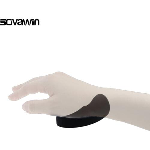 Ergonomic Mouse Pad Sovawin G80 Silicon Gel Non-slip Streamline Wrist Rest Support Mat Computer Mousepad for Office Gaming PC
