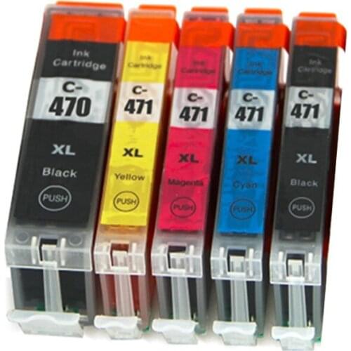 PGI-470 CLI-471 XL Third Party Brand refilled ink replacement for canon PIXMA 5740 TS5040 TS6040 MG6840 MG5740 MG 6840 MG