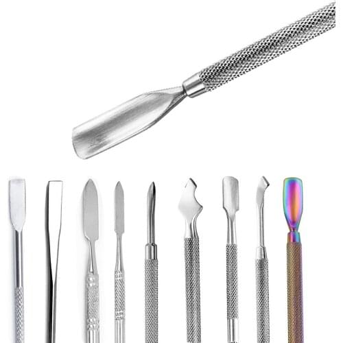 Stainless Steel Dead Skin Care Tools Manicure Cutter Nail Clean Tools For Remover Gel Polish Dead Skin Nail Art Care Tools