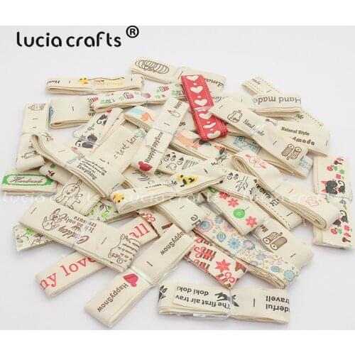 Lucia crafts Multi Size Printed Cotton Ribbons Fabric DIY Trim Sewing Labels Handcraft Accessories Q0401