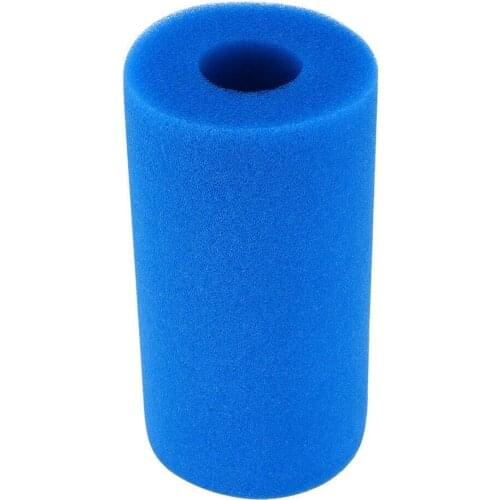 Reusable Cylindrical Swimming Pool Filters Foam Sponge Cleanser Replacement For Intex S1 Type Pool Filter Sponge