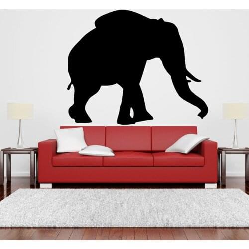 Animal Wall Decals Art Elegant African Vinyl Sticker Wall Decor Bedroom Nursery Girl Boy Pattern Removable Waterproof B076