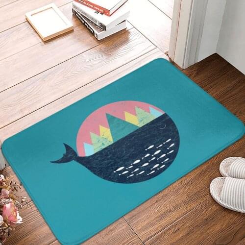 Norway Retro Gift And Souvenir Doormat Carpet Mat Rug Polyester Non-Slip Floor Decor Bath Bathroom Kitchen Balcony 40*60
