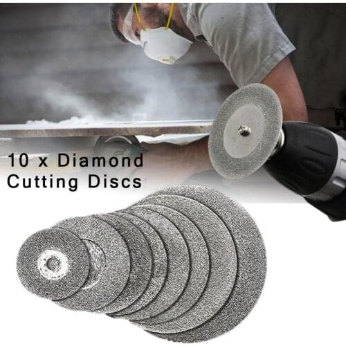 Newest Diamond Cutting Wheels Dremel Rotary Tool Die Grinder Metal Cut Off Disc #25