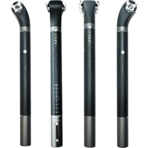 EC90 Bicycle Full Carbon Fiber Seat Tube Bike Seat Post Cycling Carbon Seatpost 20 & 5 Degree 27.2/30.8/31.6*350/400mm