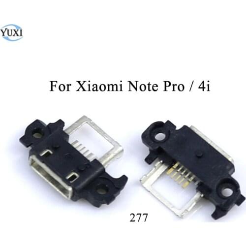 YuXi 1pc Micro USB Jack Connector Socket For Xiaomi 4i / Mi Note Pro Charging Port Charge Socket