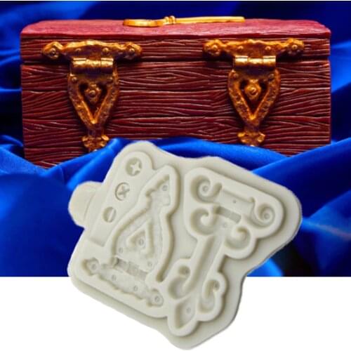 Hinges & Screws Molds Fondant Cake Decorating Tools Silicone Molds Sugarcrafts Chocolate Baking Tools for Cakes Gumpaste Form