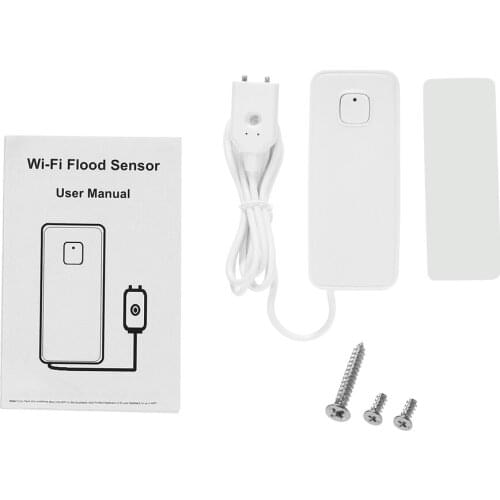 Home WIFI Water Leakage Alarm Detector Independent Water Leak Sensor Detection Flood Alert Overflow Security Alarm App control