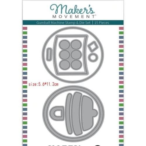 Sirius Lucky ball machine Metal Cutting Dies Stencils Template for DIY Scrapbooking Embossing Paper Cards Album Making Craft Die