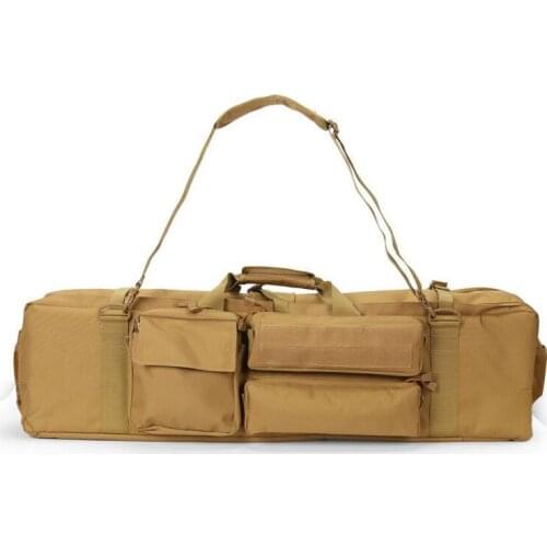 Tactical M249 Gun Fishing Bag Military Hunting Shooting Rifle Backpack Outdoor Gun Carrying Protection Case With Shoulder Strap