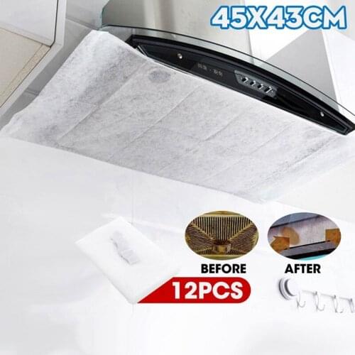 Range Hoods Oil-Absorbing Paper Filter Membranes Range Hoods Kitchen Anti-Smoke Stickers Filter Sns Oil Cover