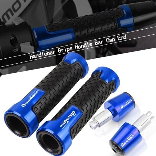 For KYMCO Downtown DT 200i 300i 350i 125 200 250 350 i 7/8" 22MM Motorcycle handlebar grip end cap plug Racing handle bar grips