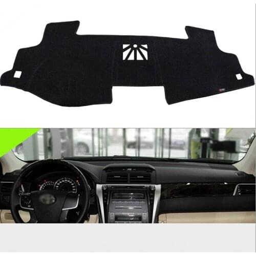 Interior Dashboard Carpet Photophobism Protective Pad Mat For Toyota Camry 7th 2012-2015