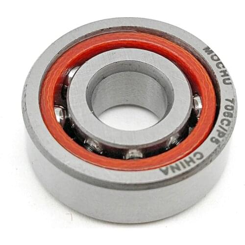 1pcs MOCHU 706 706C 706C/P5 6X17X6 Angular Contact Bearings Spindle Bearings CNC ABEC-5 15 Contact Angle