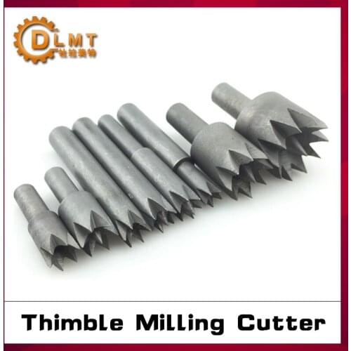 1pc Woodworking Lathe Thimble Milling Cutter For Wood Router Bit Buddha Beads Ball Knife