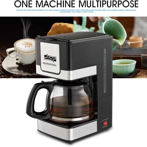 2021 New 1.2L Pot Household American Drip Coffee Maker Coffee Machine Portable Drip Coffee Machine Auto Keep Warm