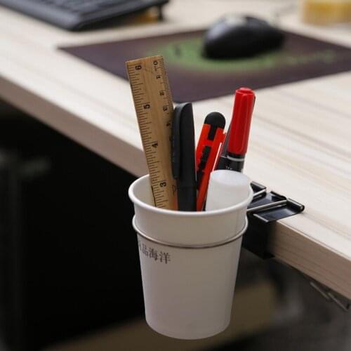5/10/20 PCS Multifunctional Binder Clip Tea accessories Home Office Desk Table Cup Clip Drink Cup Cans Coffee Mug Holder Folder