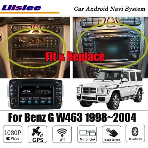 Android For Mercedes Benz G W463 1998~2004 Stereo Carplay HD Screen CD DVD Map GPS Navigation Multimedia System