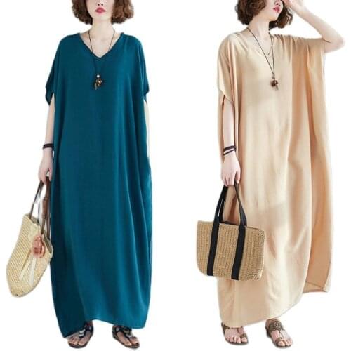 ARCSINX Boho Dress Women Large Size 4XL 5XL 6XL Beach Dresses For Women Casual Summer Dresses And Sundresses Plus Size
