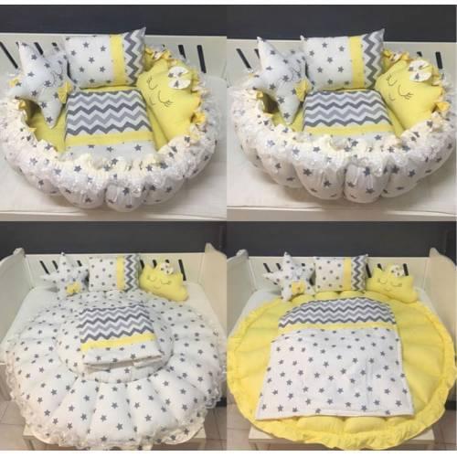BABYNEST-BABY BEARING-GAME CUSHION full set Pique quilt dakil pillows bed cradle pillow game State of mati male girl
