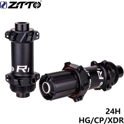 ZTTO R1 Road Bike Disc Brake 72 Clicks Hub Pawls 12x142 Straightpull 24 Hole Hub Ultralight Lock Center Bicycle Thru Axle 12x100